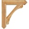 Ekena Millwork Legacy Arts and Crafts Rough Sawn Bracket w/ Offset Brace, Western Red Cedar, 8"W x 34"D x 38"H BKT0806X34X38LEC03RWR - alternate 2